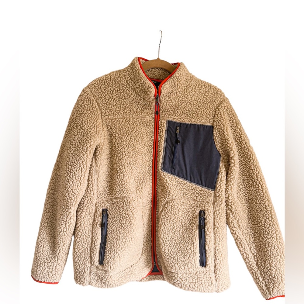 Eddie Bauer Sherpa Zip Up Jacket